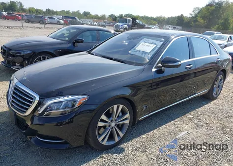 2015 Mercedes-Benz S 550 from USA, damaged, VIN WDDUG8CB6FA111699